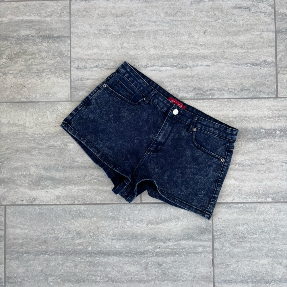 Forever 21 Dark Blue Jean Shorts